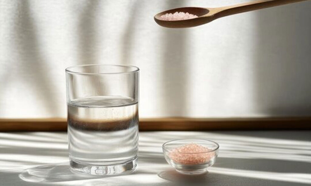 Pink Himalayan Salt Water