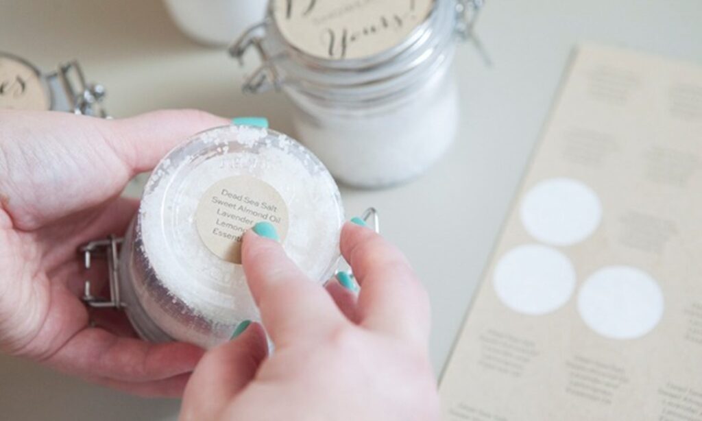 Essential Oil Bath Salts