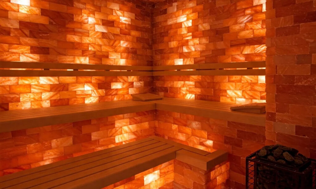 Himalayan salt bricks
