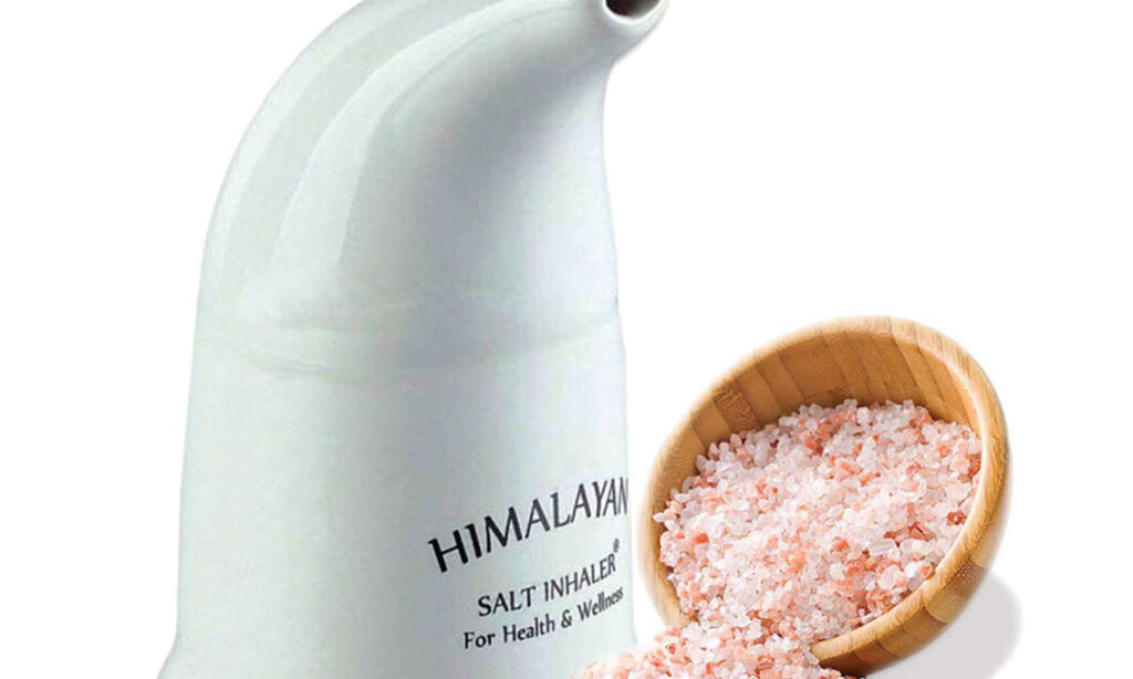 Himalayan salt inhalers