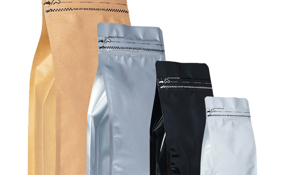 flat bottom salt pouches