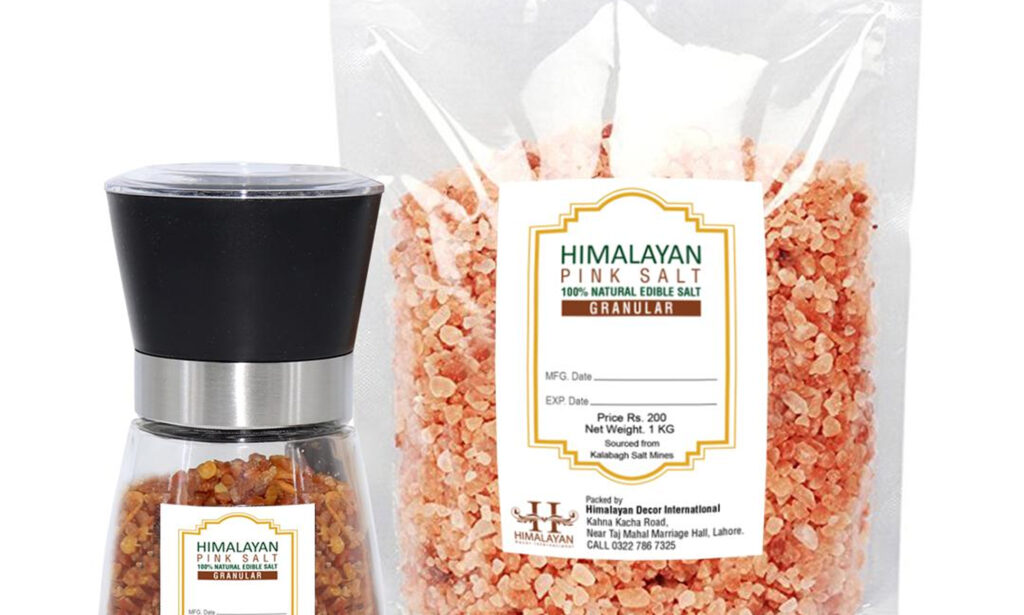 organic Himalayan salt