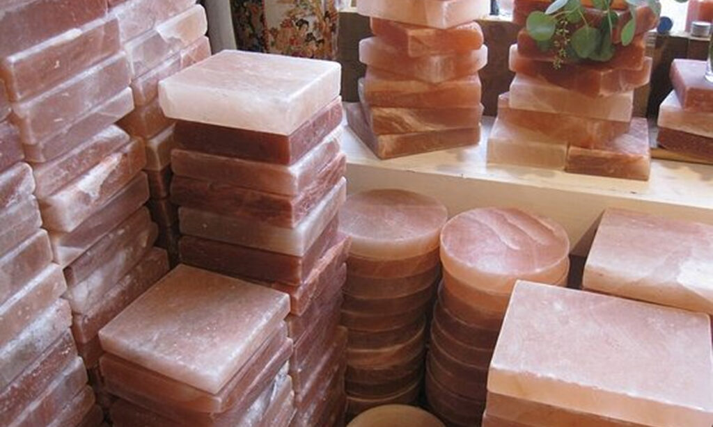 salt tiles and bricks