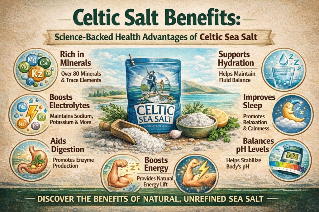 Celtic Salt Benefits Science Backed Health Advantages of Celtic Sea Salt